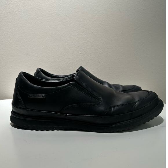 Mephisto Men\'s Twain Slip-On Black Leather Loafer | Size 10.5 main image 12